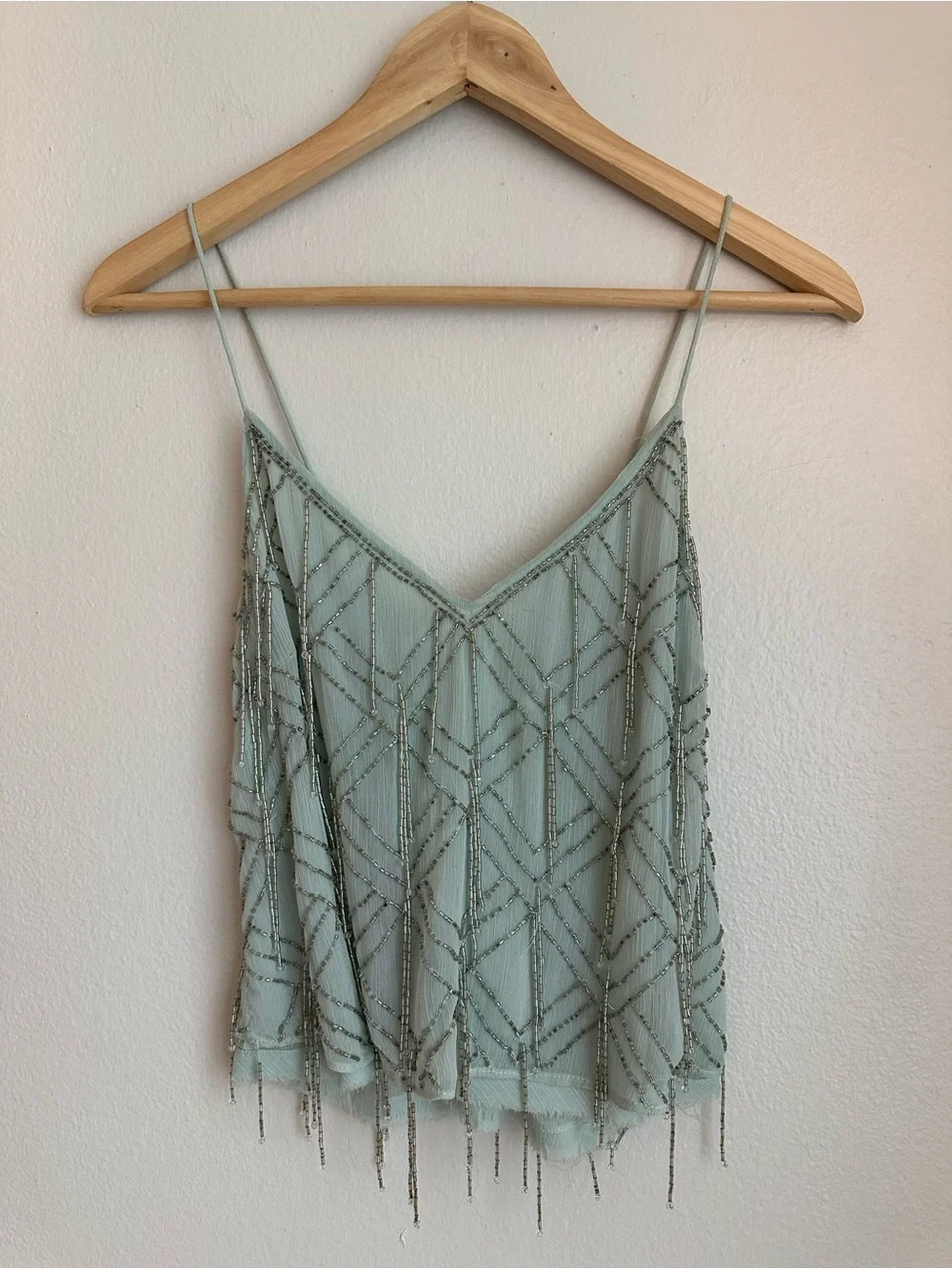 Free People Gatsby Beaded Camisole Top